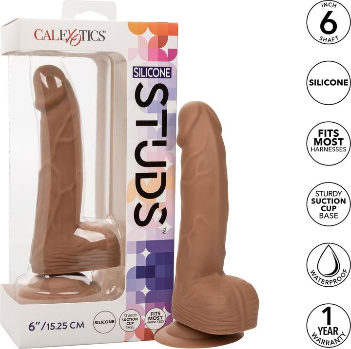 Image du produit CalExotics California Exotics Bottes En Silicone 15,24 cm Marron