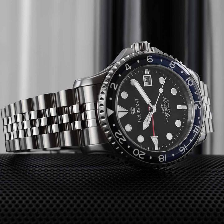 Produktbild Louis XVI Mirabeau GMT (Taucheruhr, Lünette drehbar links, 41 mm)