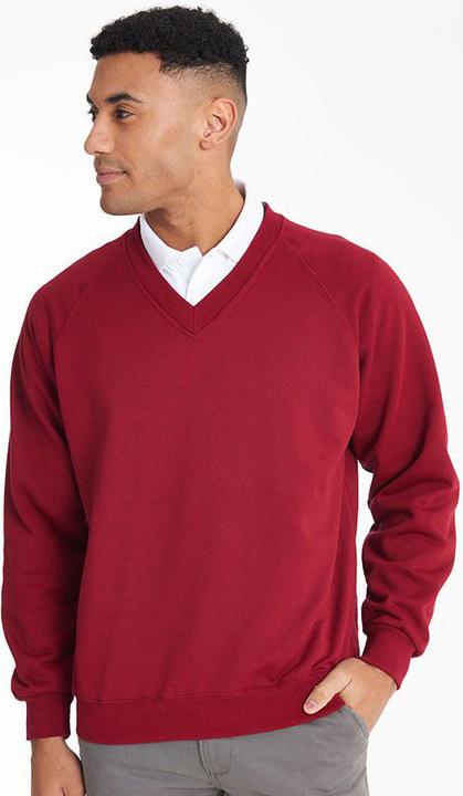 Immagine prodotto Maddins Felpa Pullover Coloursure con scollo a V (L)