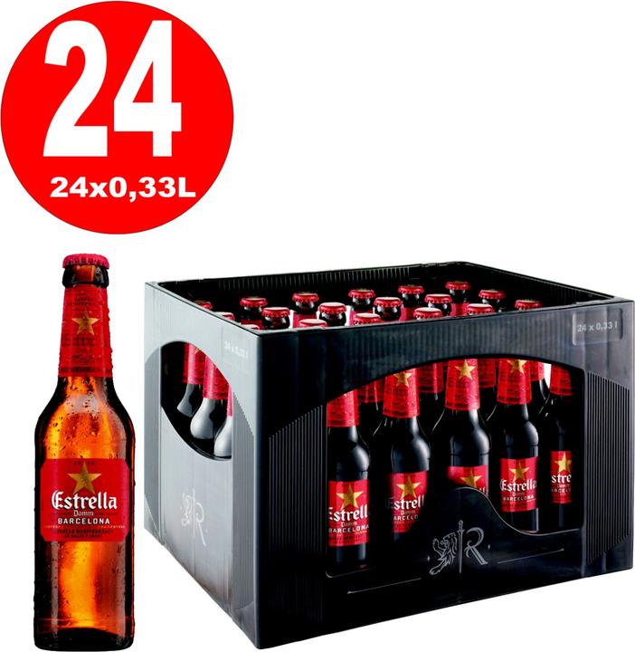 Image du produit S.A. Damm Estrella (6 x 33 cl)