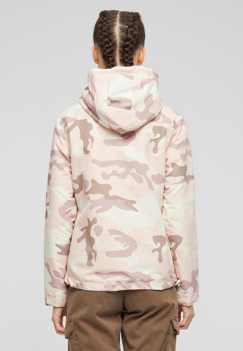 Produktbild Brandit Damen Frontzip Windjacke Grösse 4XL Farbe Candy/Tarnmuster (4XL)