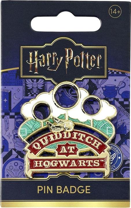 Produktbild Golden Snitch QuidditchAbzeichen Emaille