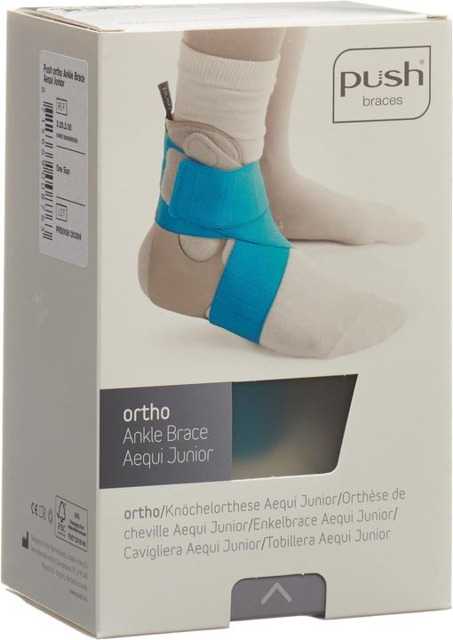 Actual product image Push Ankle strap junior universal size wearable on both sides (One size)