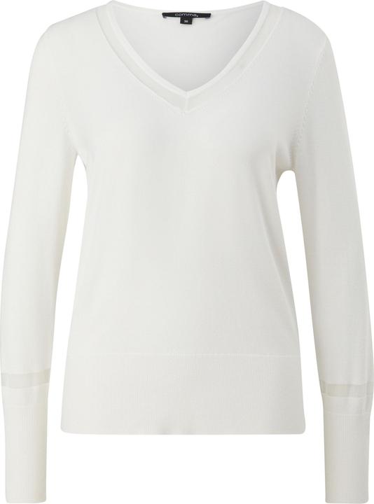 Actual product image Comma Strickpullover Longsleeve aus Viskosemix (34)