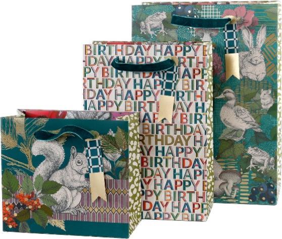 Produktbild Artebene Geschenktasche - Waldtiere Gross