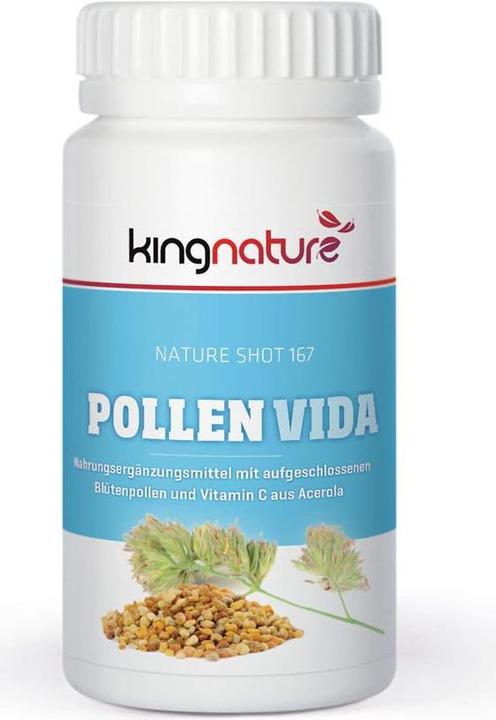 Produktbild Kingnature Pollen Vida Kapsel (90 Stück, Kapseln, 500 g)