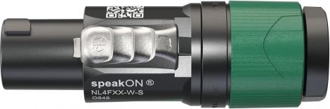 Actual product image Neutrik NL4FXX-W-S