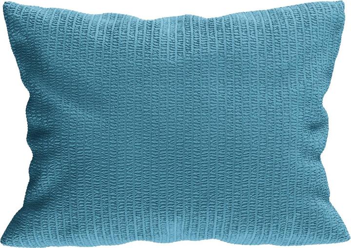 Image du produit Lotus Bettwaren Parure de lit en satin seersucker uni (Taie d'oreiller, 50 x 70 cm)