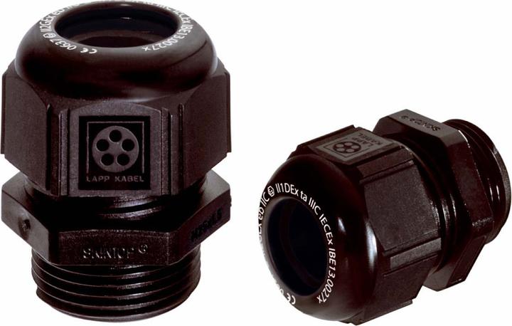 Produktbild Lapp Kabelverschraubung ATEX SKINTOP M20 x 1.5 7...13 mm x 9 mm Polyamid schwarz IP68 (SKINTOP K-M 20X1,5