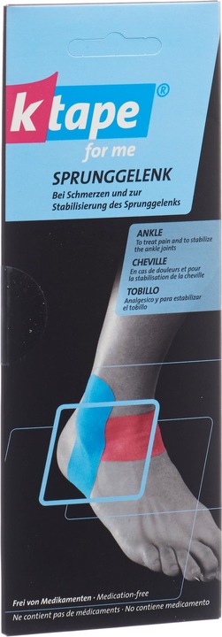 Immagine prodotto K-Tape per me caviglia per un'applicazione 2 pezzi