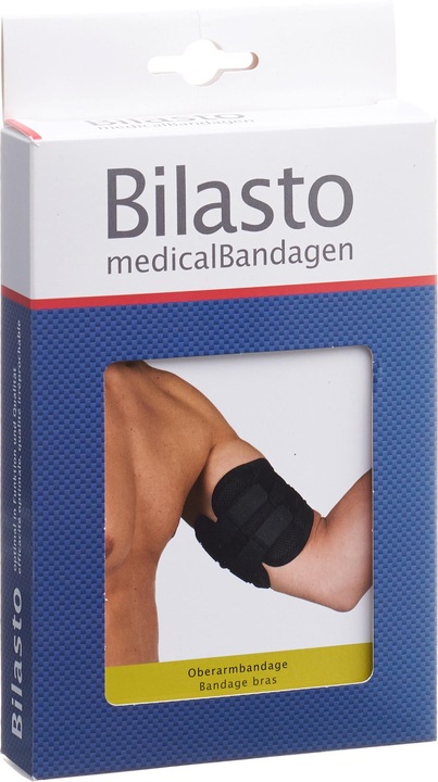 Immagine prodotto Bilasto Uno Fasciatura del braccio superiore S/M nero con chiusura in velcro (S, M)