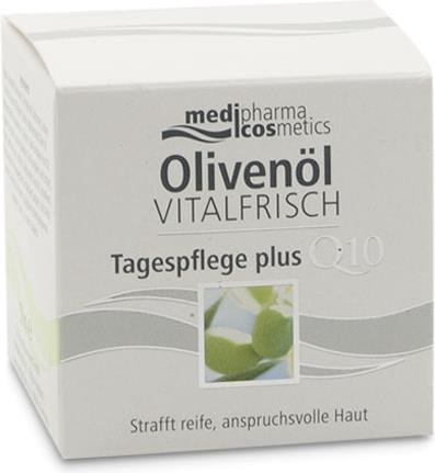 Image du produit Medipharma Q10 Huile d'olive Soin de jour vital Soin de jour (50 ml, Crème de jour)