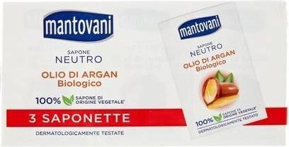 Mantovani Neutrale Seife mit organischem Argan Oil (Flüssigseife)