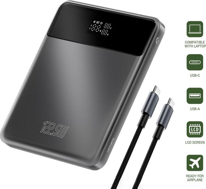 Produktbild 4smarts Enterprise Slim (20000 mAh, 122.50 W, 74 Wh)