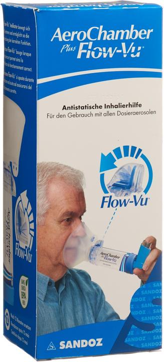Produktbild Sandoz PLUS Flow-Vu grosse Maske blau