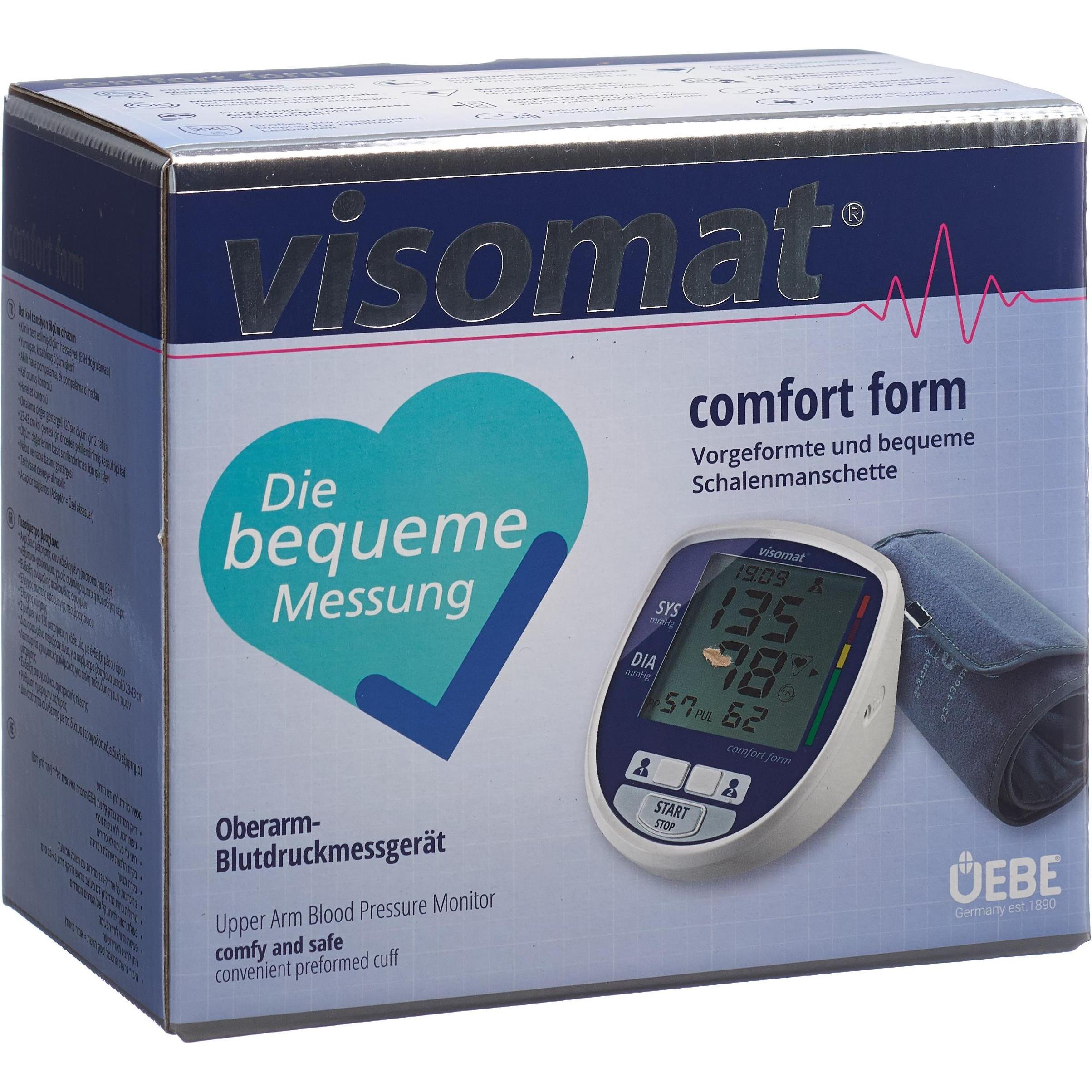 Visomat, Blutdruckmessgerät, Comfort form Blutdruckmessgerät (Blutdruckmessgerät Oberarm)