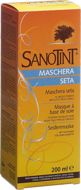 Image du produit Sanotint Masque pour cheveux en soie (200 ml)