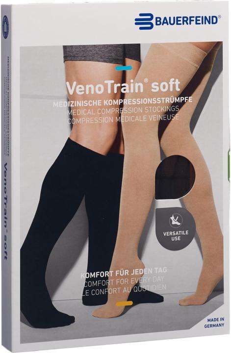 Produktbild Veno Train SOFT A-D KKL2 M plus/long geschlossene Fussspitze schwarz (M)