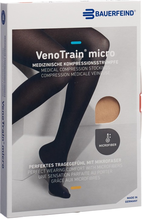 Veno Train MICRO A-D KKL2 M normal/short offene Fussspitze creme (M)