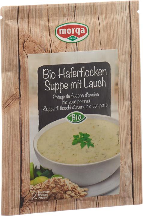 Produktbild Morga Haferflocken Suppe mit Lauch Bio (111 ml)