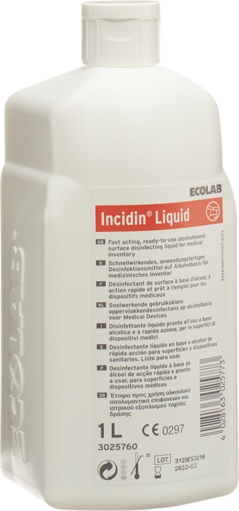 Actual product image Ecolab Liquid surface disinfection
