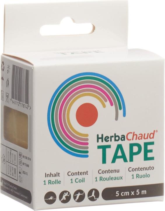 Image du produit HerbaChaud Ruban adhésif 5cmx5m jaune (5 m)