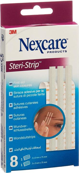 Immagine prodotto 3M Strisce di chiusura per ferite Nexcare Steri-Strips (8 x)