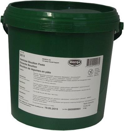 Actual product image Morga Vegetable Bouillon Paste (9993.94 ml)