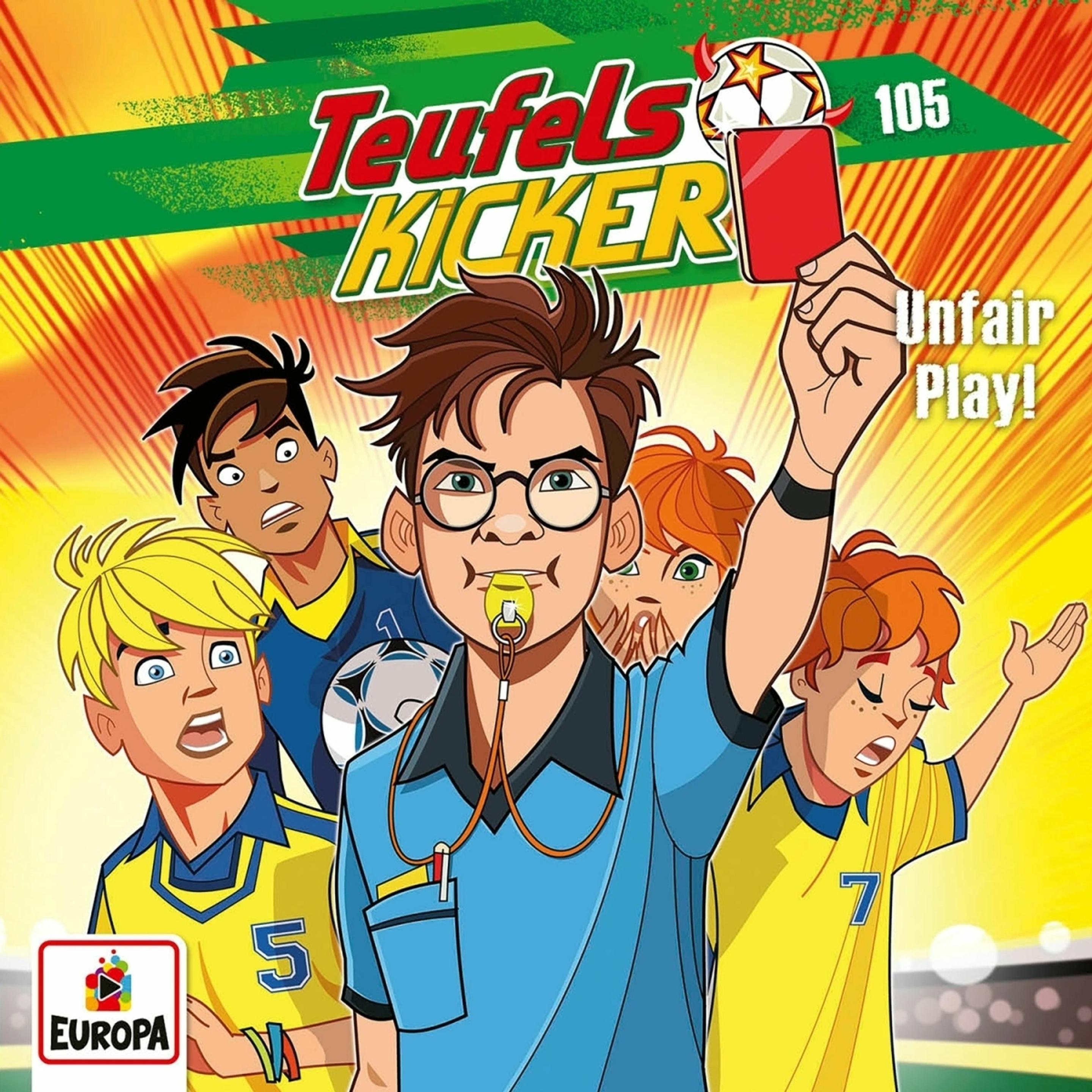 Episodio 105: Gioco sleale!, Audiolibri di Frauca Nahrgang, Calciatore del diavolo