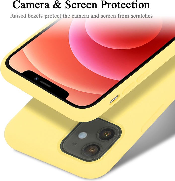 Produktbild Cadorabo TPU Liquid Silicone Case Cover (Apple iPhone 12 mini)