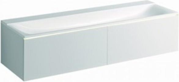 Produktbild Geberit Keramag Xeno 2 Waschtisch ohne Hahnloch, ohne Überlauf, 160x48cm, weiss, 500278001 (480 mm, 1600 mm)