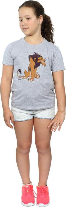 Image du produit Disney - T-shirt THE LION KING CLASSIC SCAR - Fille (140, 146)