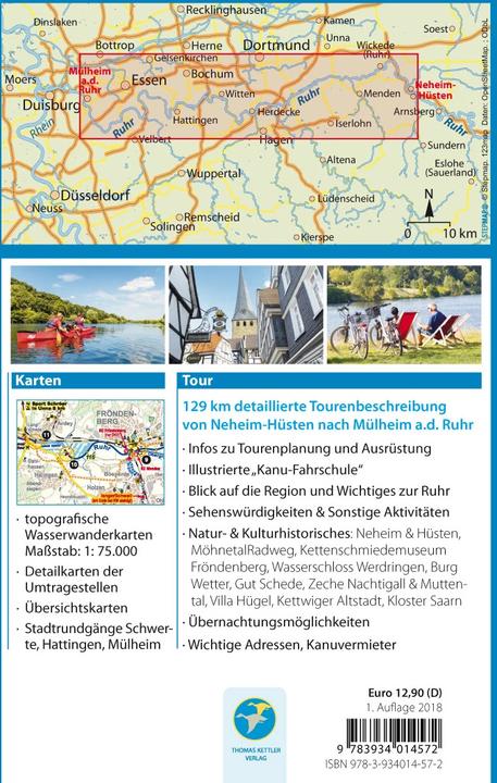 Actual product image Kanu Kompakt Ruhr (German, Michael Hennemann, 2023)