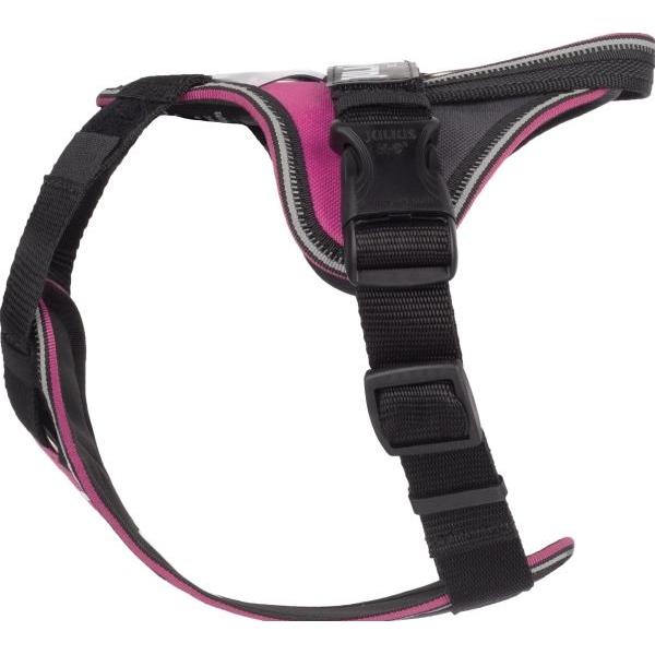 Julius-K9 K9 IDC Longwalk - pink-grå, XS (XS, Hund, Hundesport), Halsband + Leine