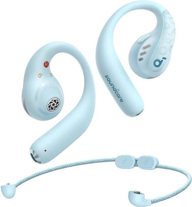 Productafbeelding soundcore AeroFit Pro blauw (46 h, Draadloze)