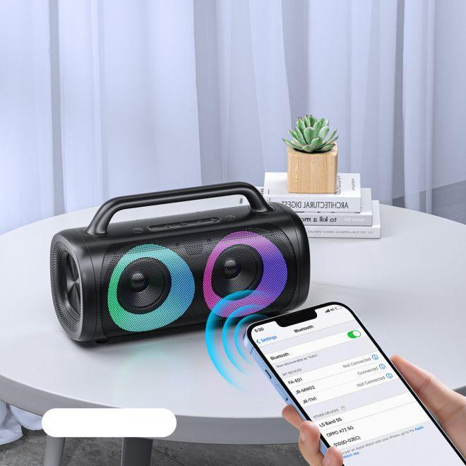 Produktbild Joyroom 5.1 Wireless Bluetooth Speaker with LED Color Illumination Black (JR-MW02) (6 h, Akkubetrieb)