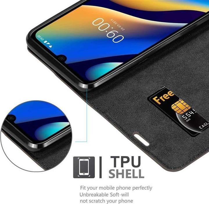 Produktbild Cadorabo Book Invisible Magnet Cover (Wiko View 3 Lite)