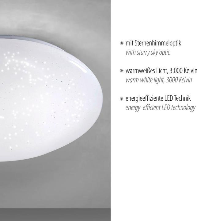 Produktbild Leuchten Direkt Deckenleuchte 1xLEDBoard Innenleuchte IP20 (1100 lm)