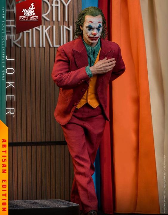 Actual product image Hot Toys Joker Movie Masterpiece Action Figure 1/6 The Joker Artisan Edition 30 cm