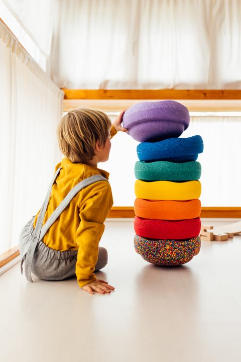 Produktbild Stapelstein Regenbogen