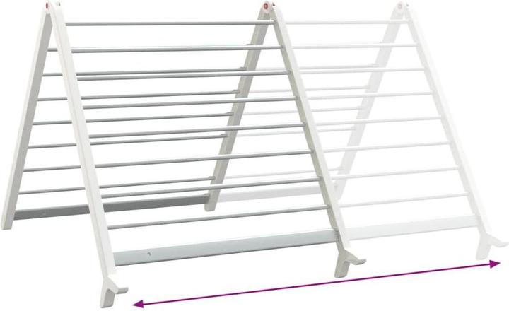 Actual product image vidaXL Trockenständer (15.20 m)