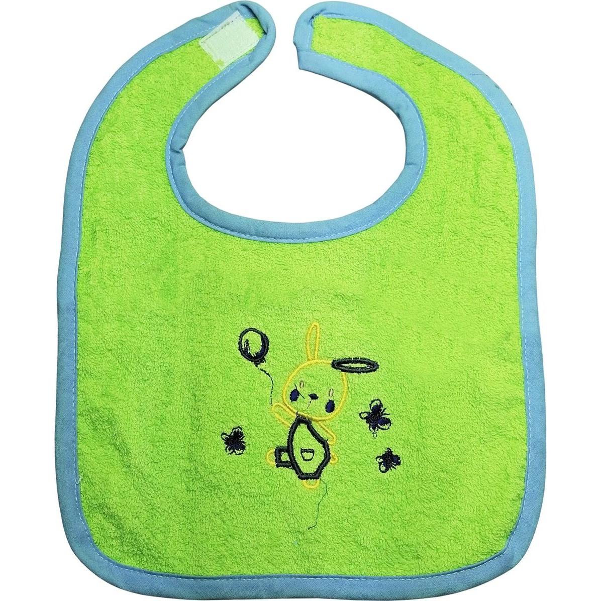 Thumbnail - HTI-Living, Lätzchen, Baby Lätzchen 6-teiliges Set Rabbit Grün