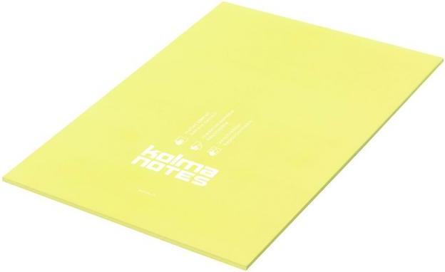 Image du produit Kolma Notes adhésives A6 statiques jaunes (105 x 148 mm)