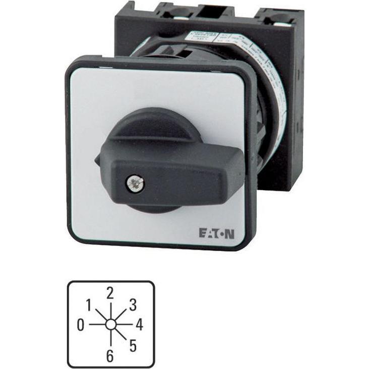 Eaton Stufenschalter, T0, 20 A, Zentraleinbau, 12309, Taster + Schalter