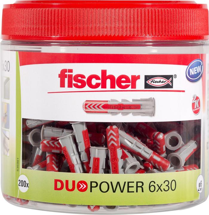 Fischer DuoPower 6x30 (200 pcs)