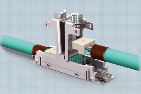 Image du produit ZVK EasyLan fixLink Extender Cat.6A (Class EA) ISO/IEC, blindé (Raccord réseau)