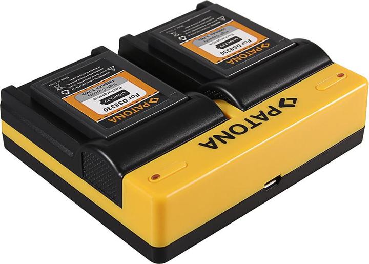 Productafbeelding Patona Dubbele lader voor Acer Medion DC-8300 DS-8330 CP8530 CP-8530 CP8531 CP-8531 incl. Micro-USB K (Batterijlader voor camera)