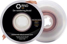 Produktbild RND Entlötlitzen 1.5m 0.8mm (Entlötlitze)