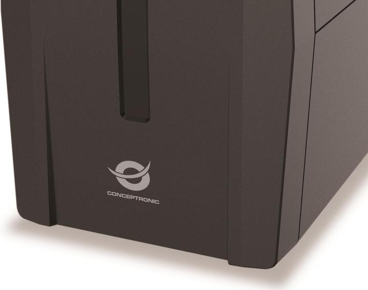 Image du produit Conceptronic Onduleur ZEUS 650VA 2xSchuko Socket (650 VA, 360 W, Line-interactive Onduleur)