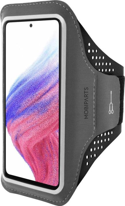 Produktbild Mobiparts Comfort Fit Sport Armband Samsung Galaxy A53 (2022) Black